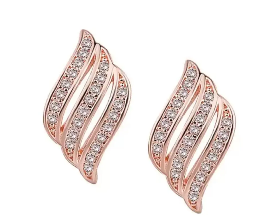 Rose Gold Earrings